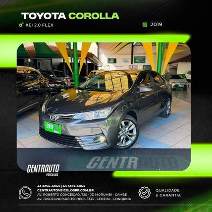 TOYOTA COROLLA 2.0 XEI 16V FLEX 4P AUTOMÁTICO TOYOTA COROLLA 2.0 XEI 16V FLEX 4P AUTOMÁTICO